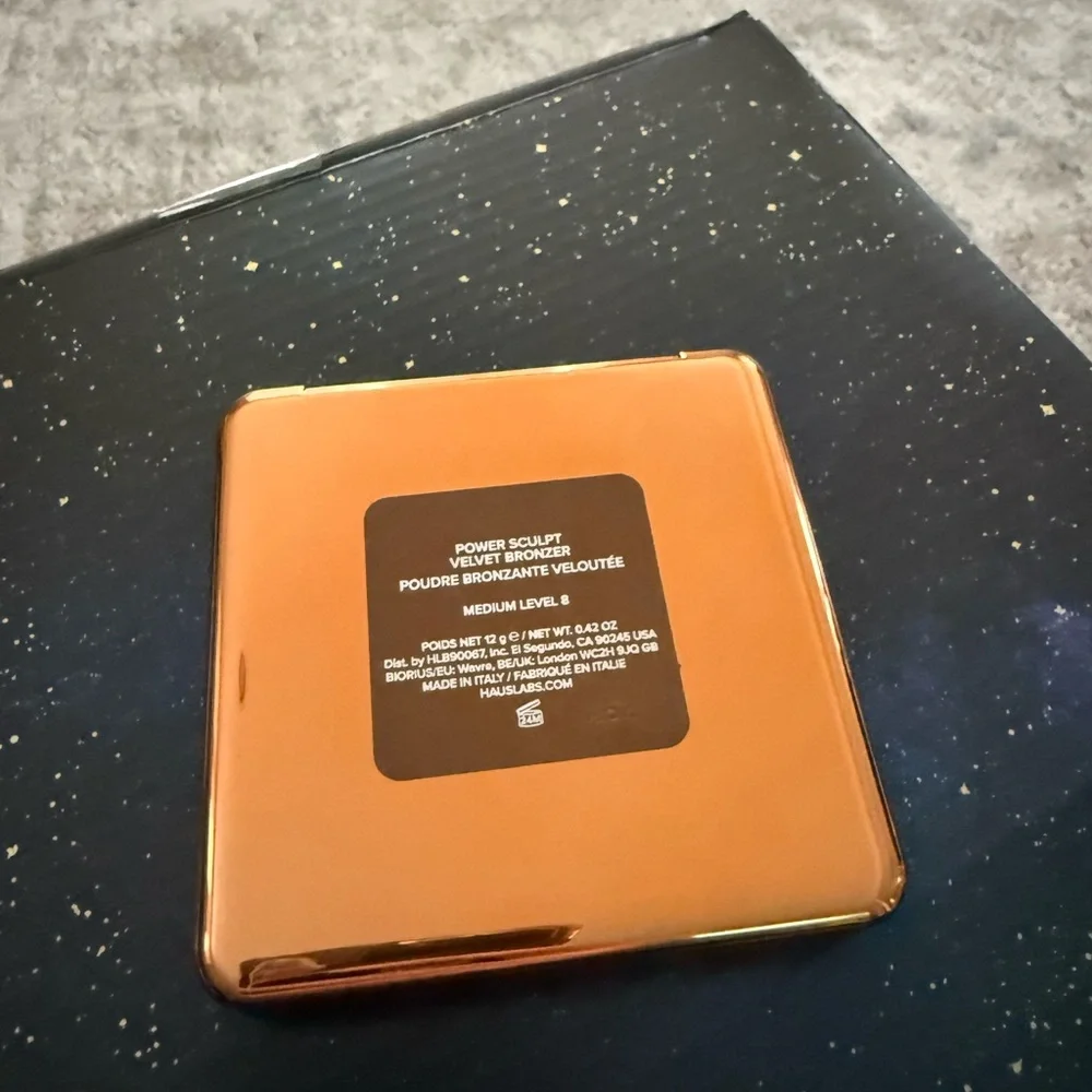 Haus Labs Power Sculpt Velvet Bronzer – Medium Level 8 NEW